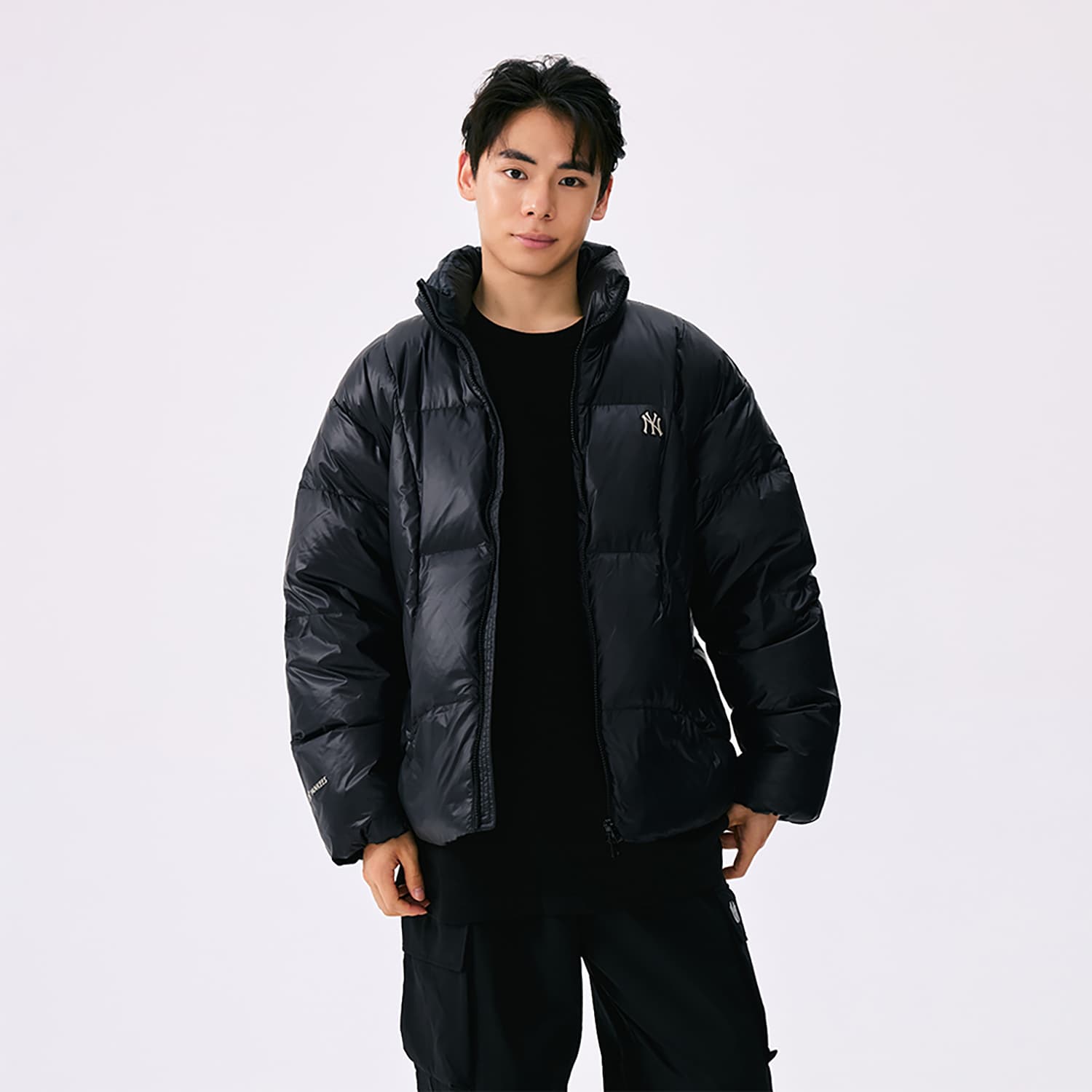 Зимняя куртка mlb New York Yankees Basic Collection fw25 Пуховик Унисекс - изображение 5