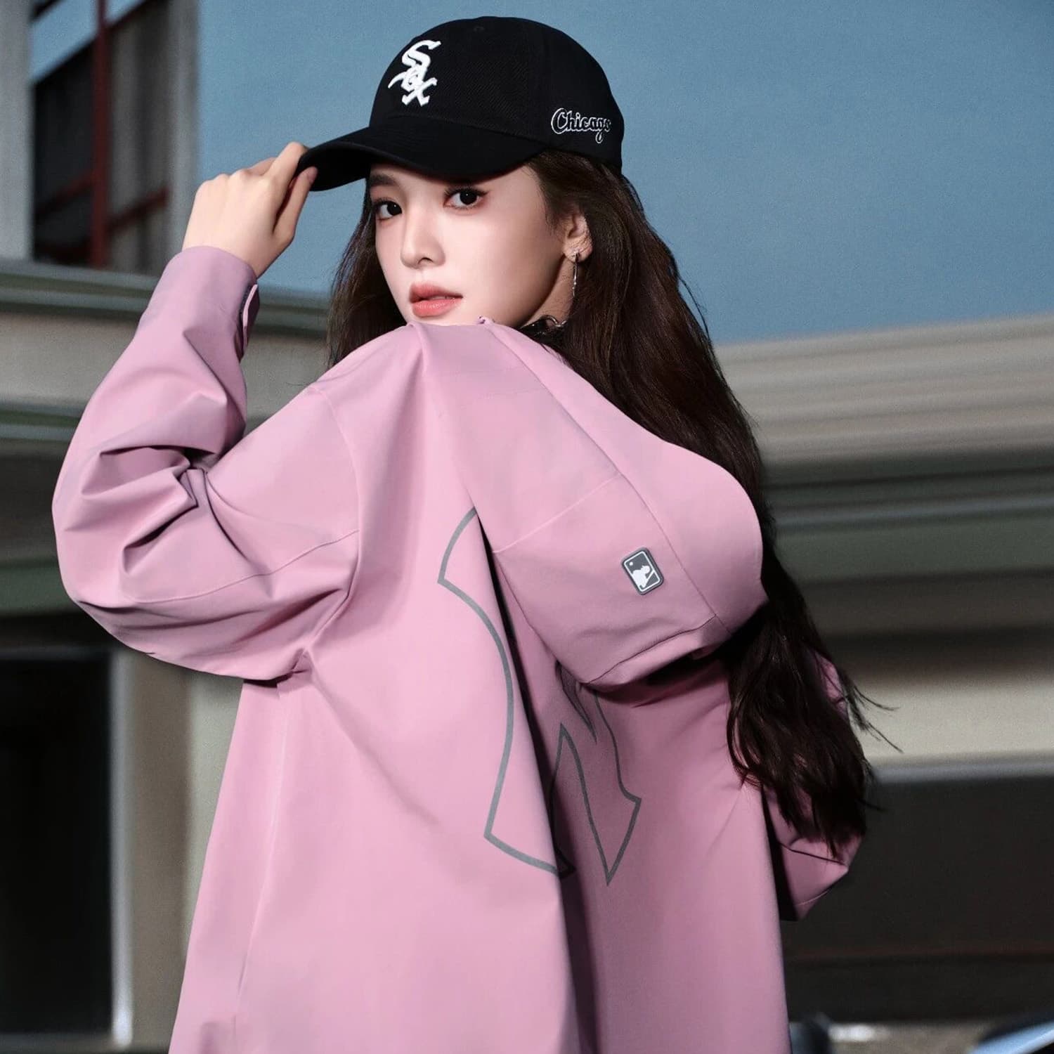 Куртка mlb New York Yankees Basic Collection SS26 Ветрозащитный Куртка Унисекс - изображение 3