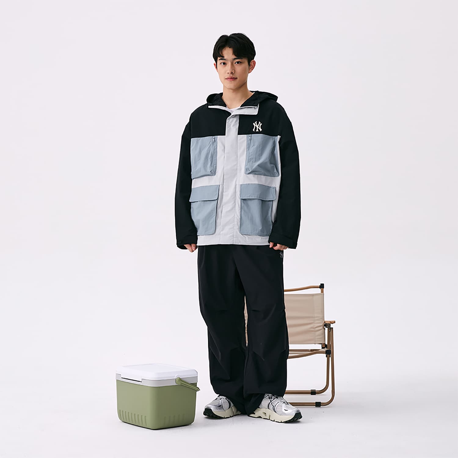 Куртка mlb New York Yankees Basic Collection SS25 Куртка Унисекс Черный - изображение 4