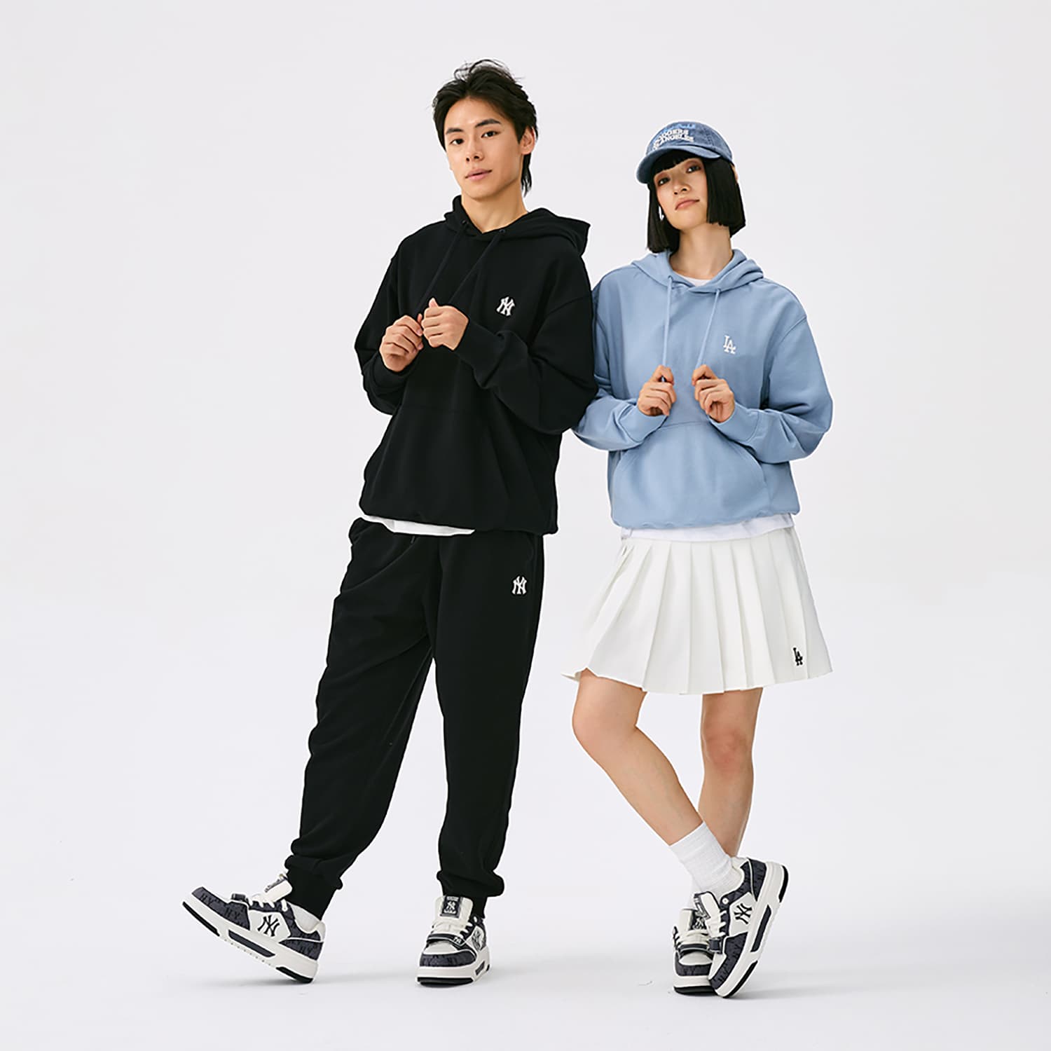 Штаны MLB New York Yankees Basic Collection Повседневные штаны Унисекс Стандартный черный - изображение 4