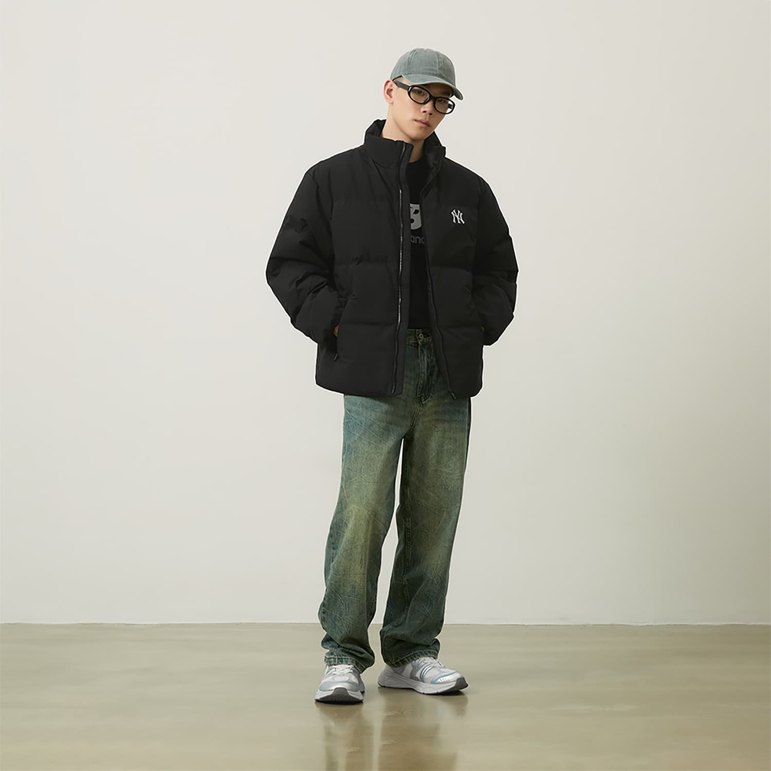 Зимняя куртка MLB Yankees Puffer Jacket Black - изображение 7