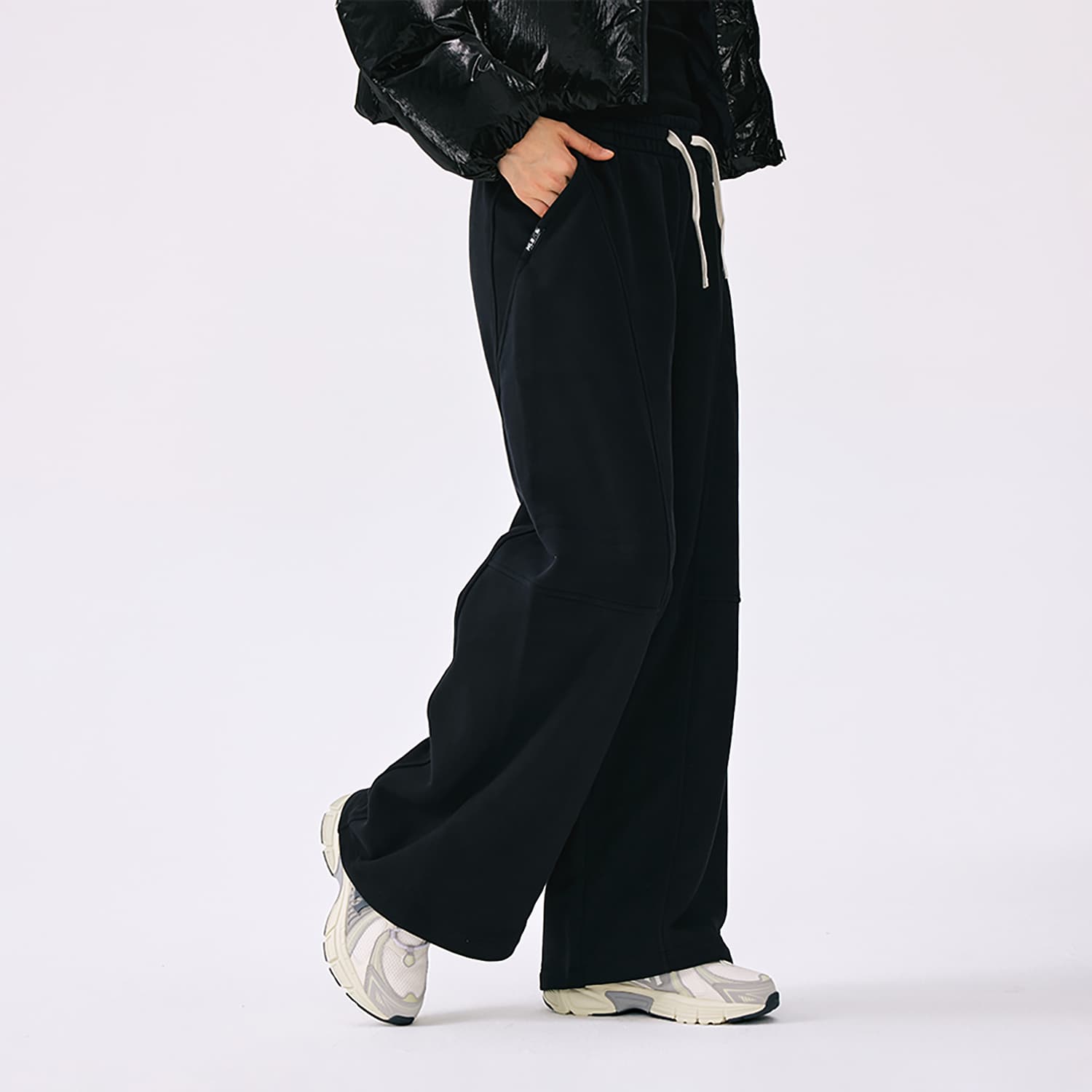 Штаны MLB New York Yankees Basic Collection FW25 Вязаные тренировочные штаны женские - изображение 5