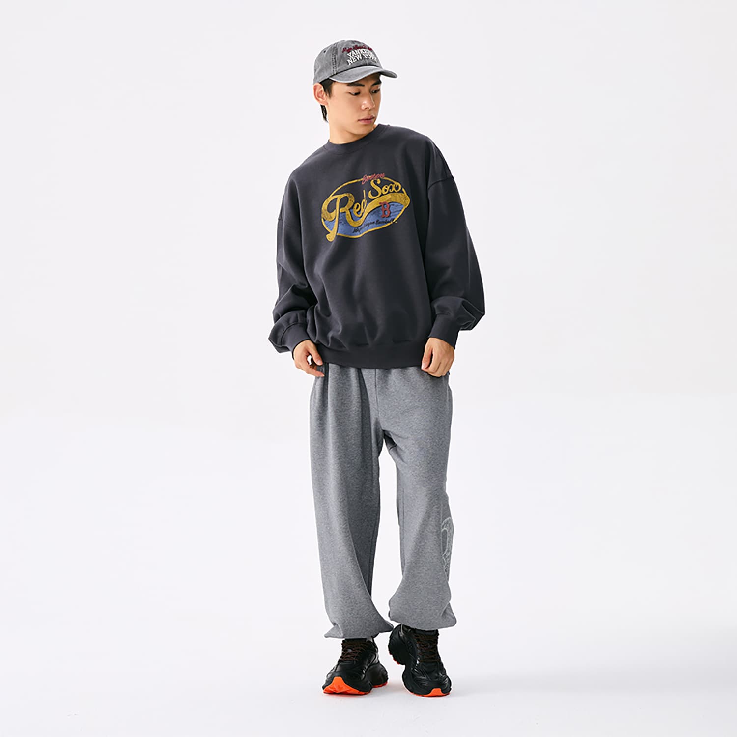 Штаны MLB Boston Red Sox Basic Collection 25FW Вязаные Тренировочные Штаны Унисекс - изображение 6