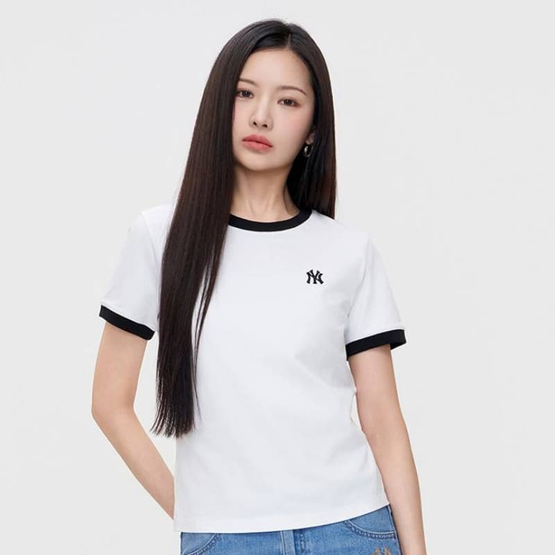 Футболка MLB New York Yankees Basic Collection T-рубашка Женская - изображение 6