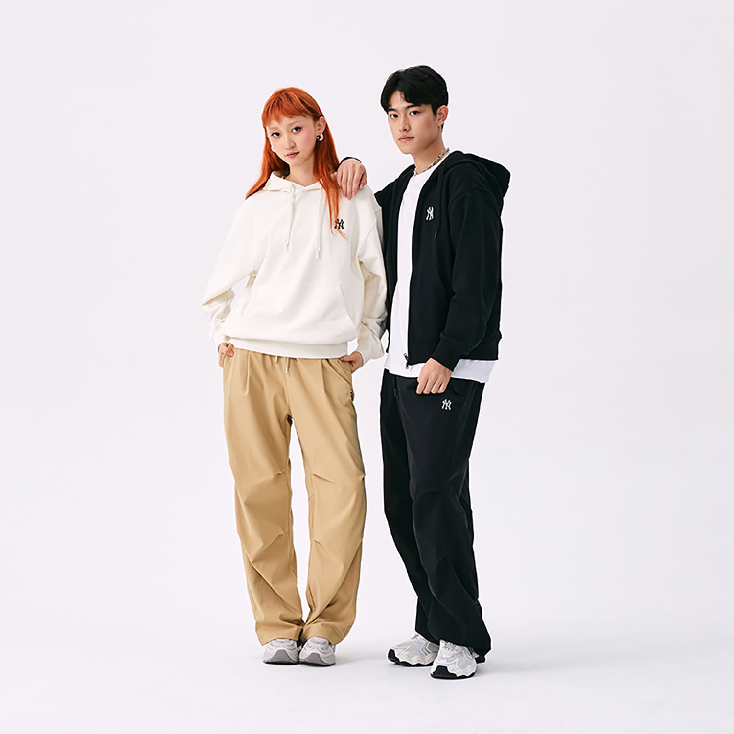 Штаны MLB Boston Red Sox Basic Collection SS25 Повседневные штаны Унисекс Бежевый Желтый - изображение 7