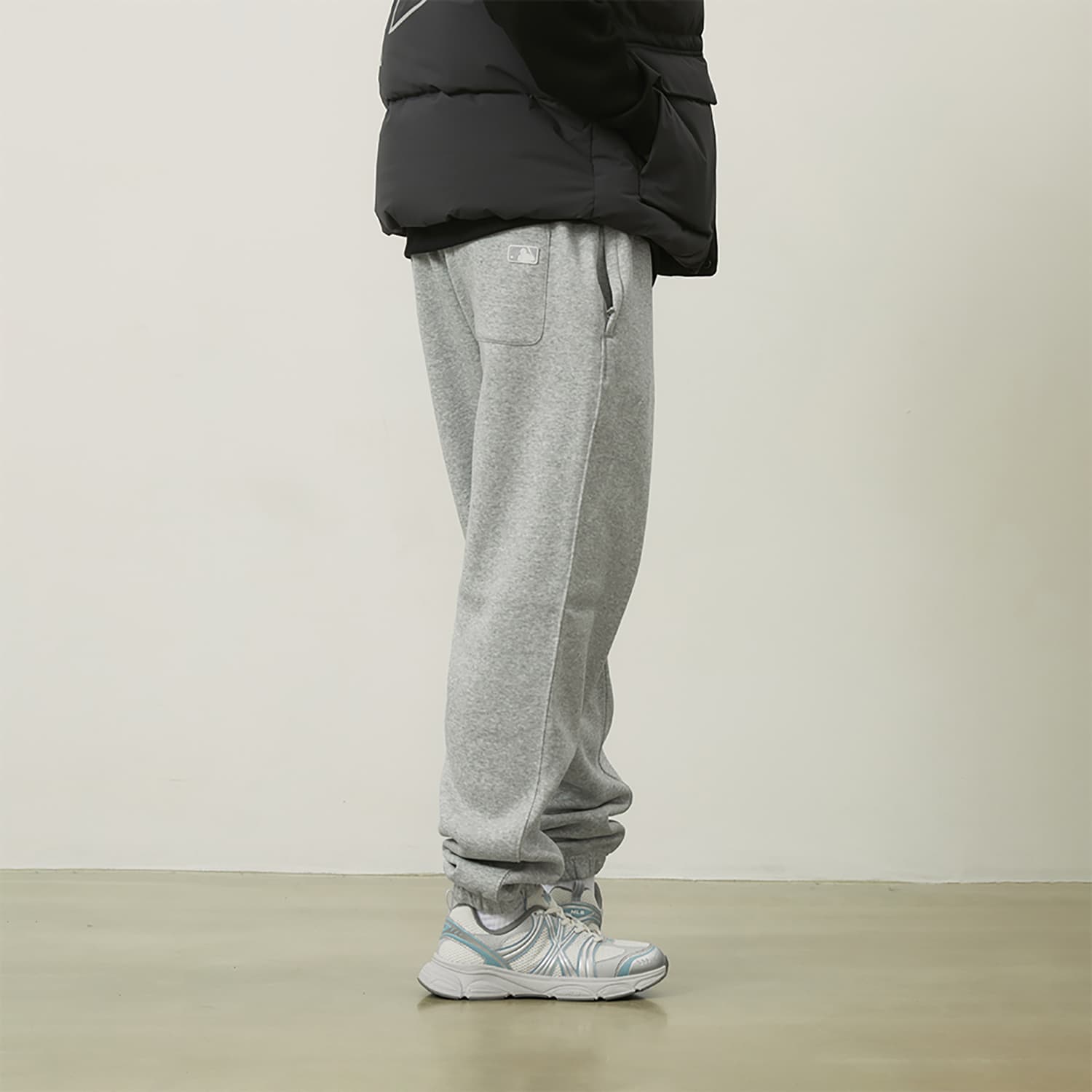 Штаны MLB Basic Collection New York Mets 24FW Вязаные тренировочные штаны унисекс Фотиния серый - изображение 3
