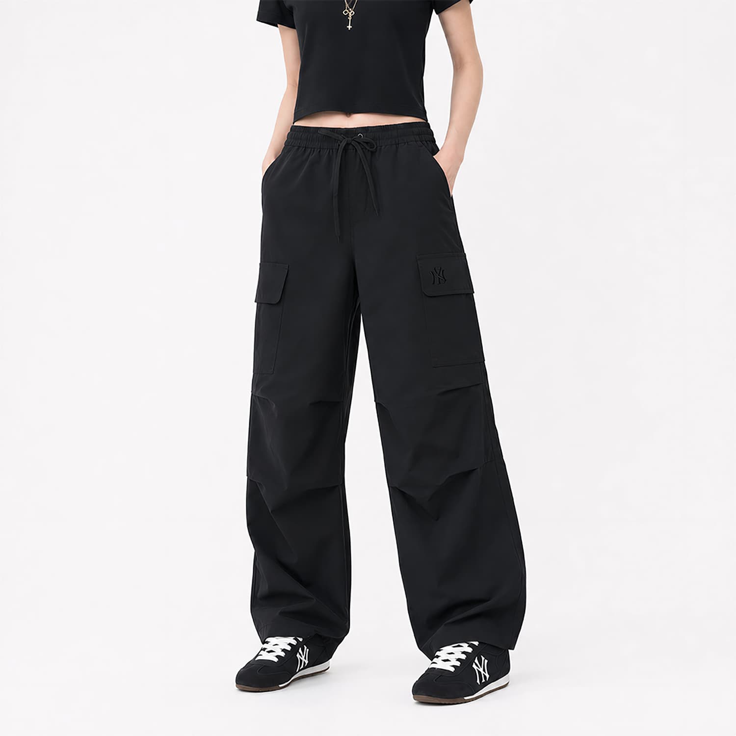 Штаны MLB New York Yankees Basic Collection SS26 Повседневные штаны Женские - изображение 3