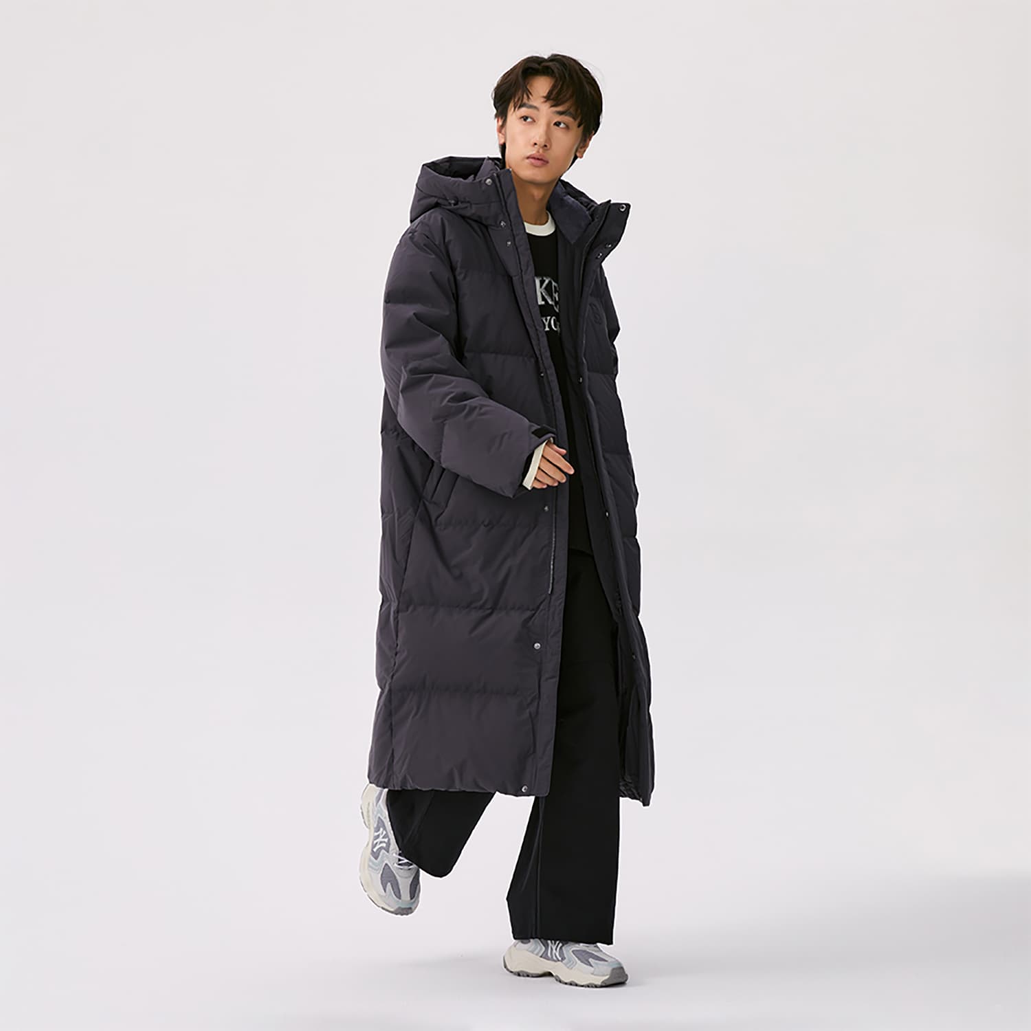 Зимняя куртка MLB Boston Red Sox Basic Collection FW25 Пуховик Унисекс - изображение 7