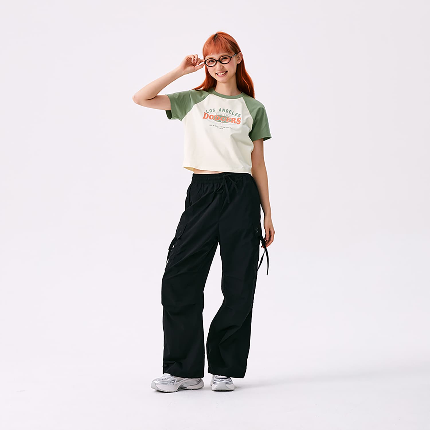 Футболка MLB Preppy Style Collection Los Angeles Dodgers SS25 T Рубашка Женская Кремовая - изображение 7