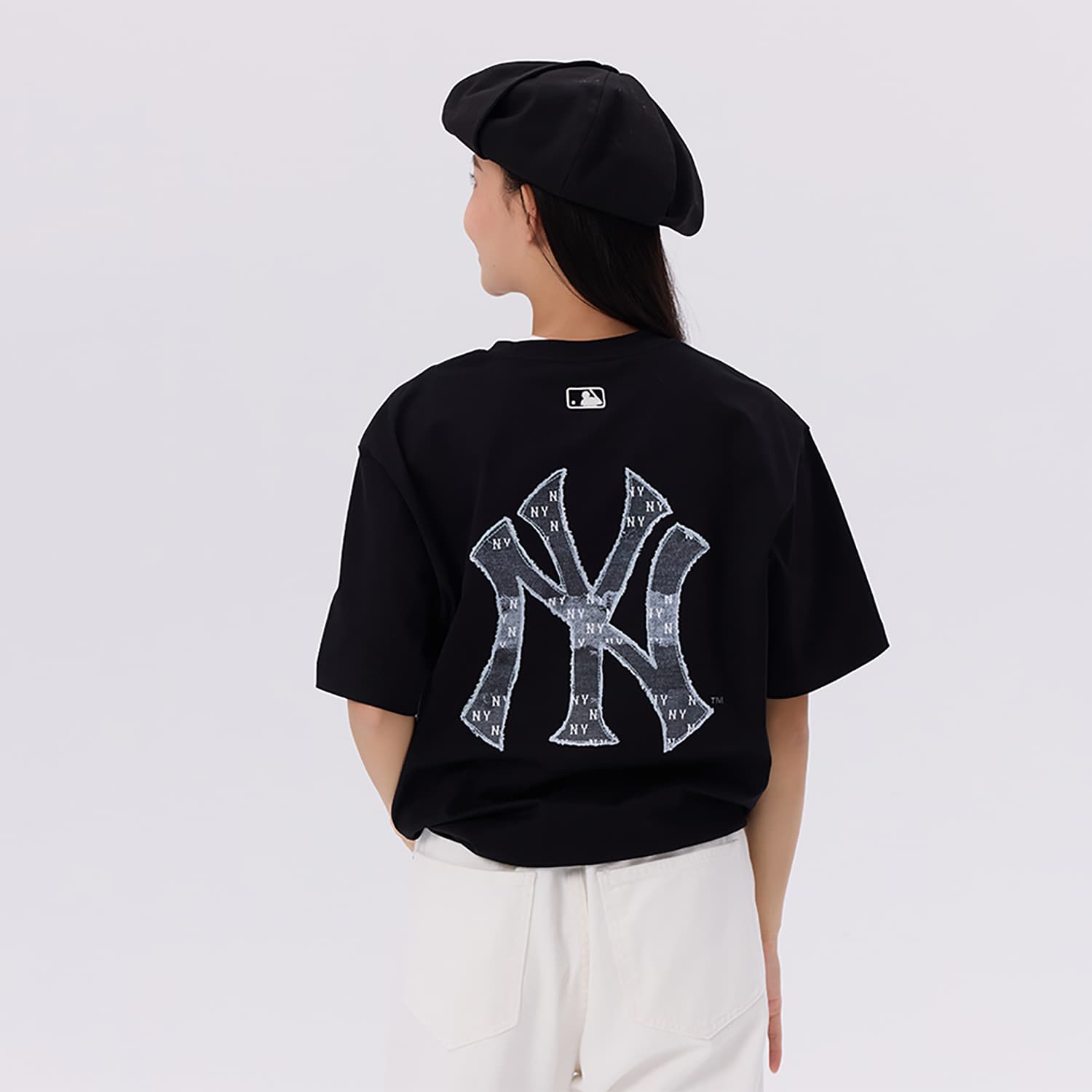 Футболка MLB MONOGRAM SS26 T Рубашка Унисекс - изображение 4