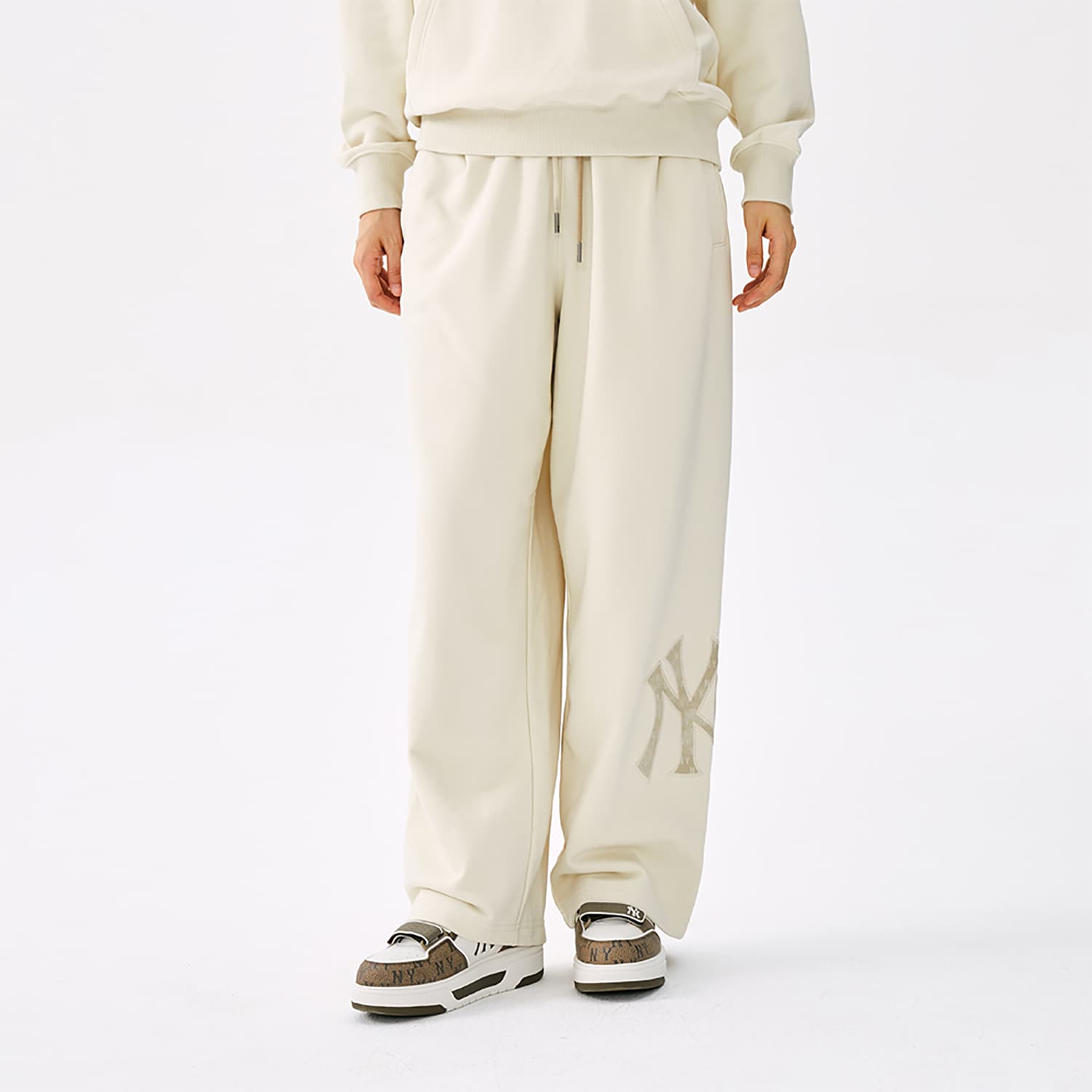 Штаны MLB MONOGRAM 25FW Повседневные штаны Унисекс - изображение 7