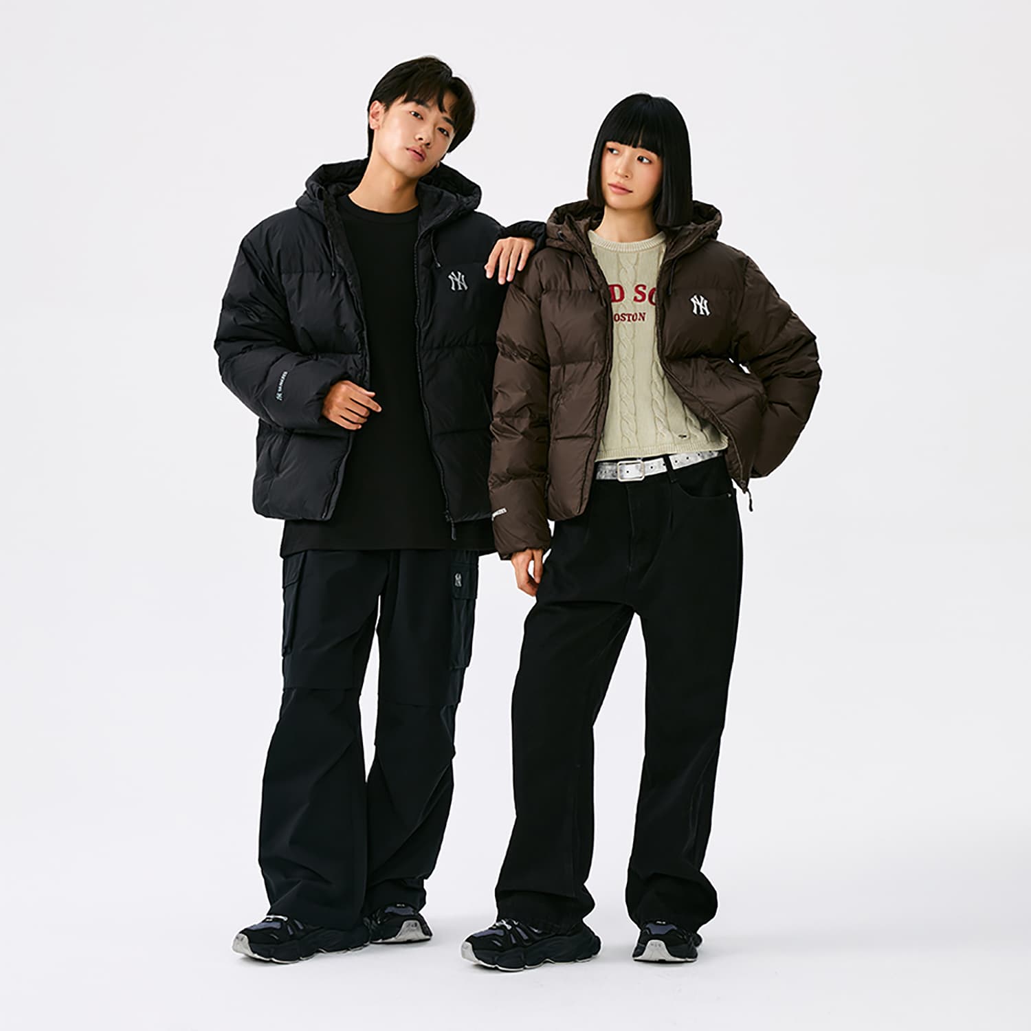Зимняя куртка MLB New York Yankees Basic Collection FW25 Пуховик Унисекс - изображение 8