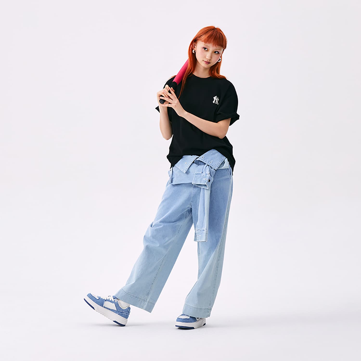 Кроссовки MLB Chunky Liner VINTAGE DENIM - изображение 5