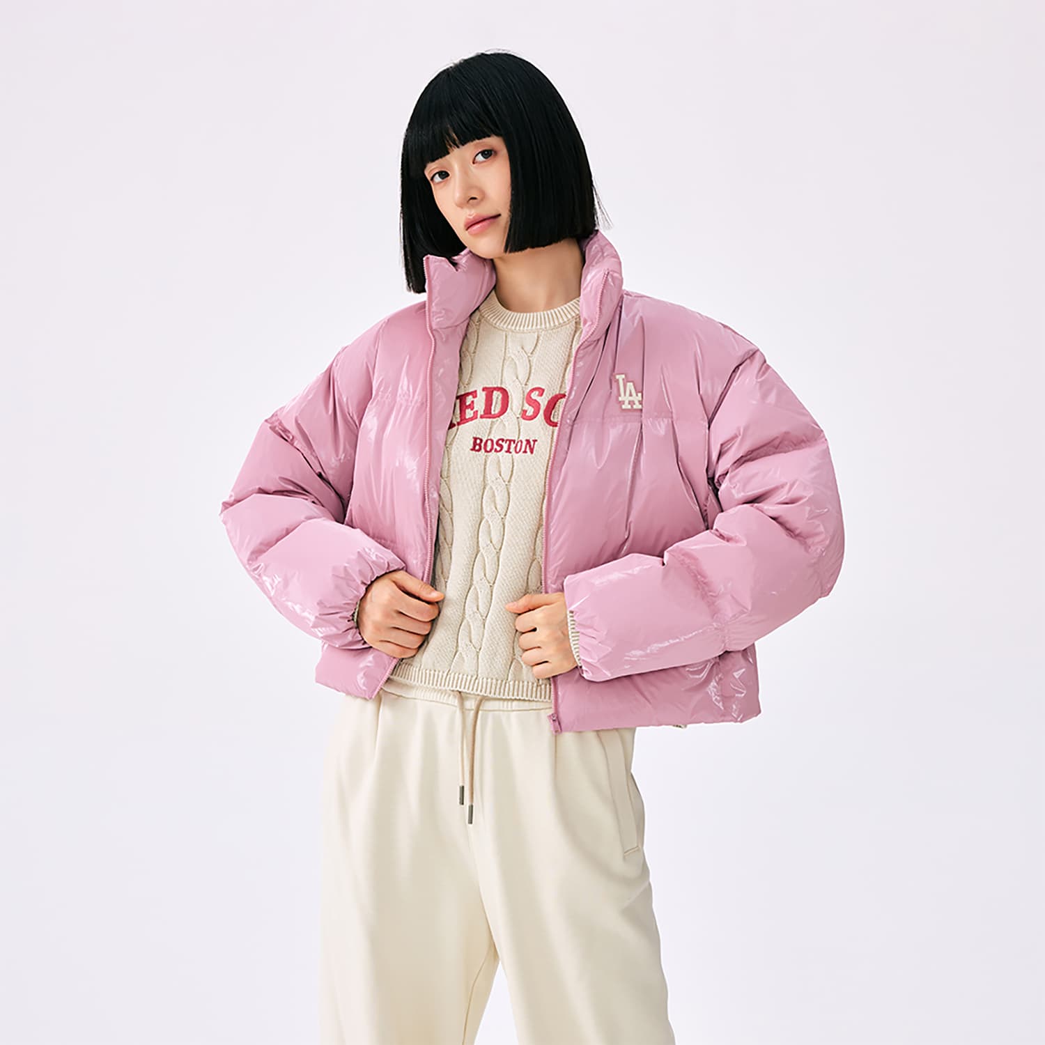 Пуховик MLB Los Angeles Dodgers Basic Collection FW25 Пуховик Женский - изображение 6