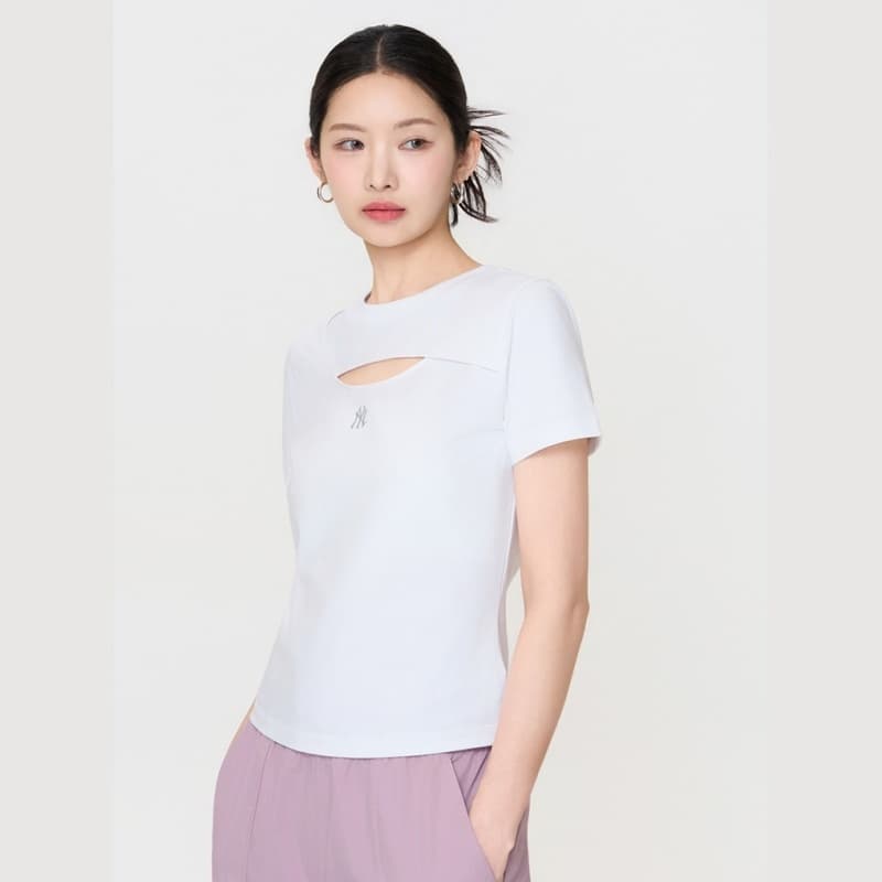 Футболка MLB New York Yankees Basic Collection T-рубашка Женская - изображение 5