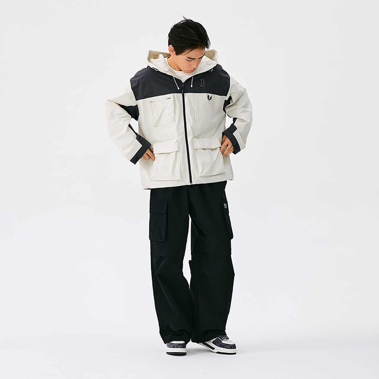 Куртка MLB Boston Red Sox Basic Collection 25FW Куртка Унисекс Глубокий Сливовый - изображение 7