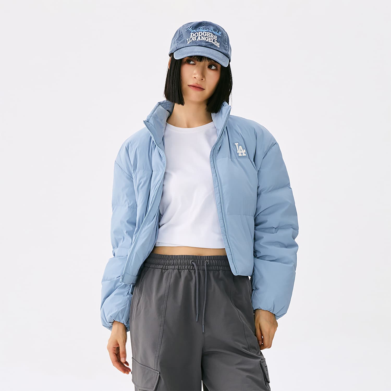 Пуховик MLB Los Angeles Dodgers Basic Collection FW25 Пуховик Женский - изображение 3