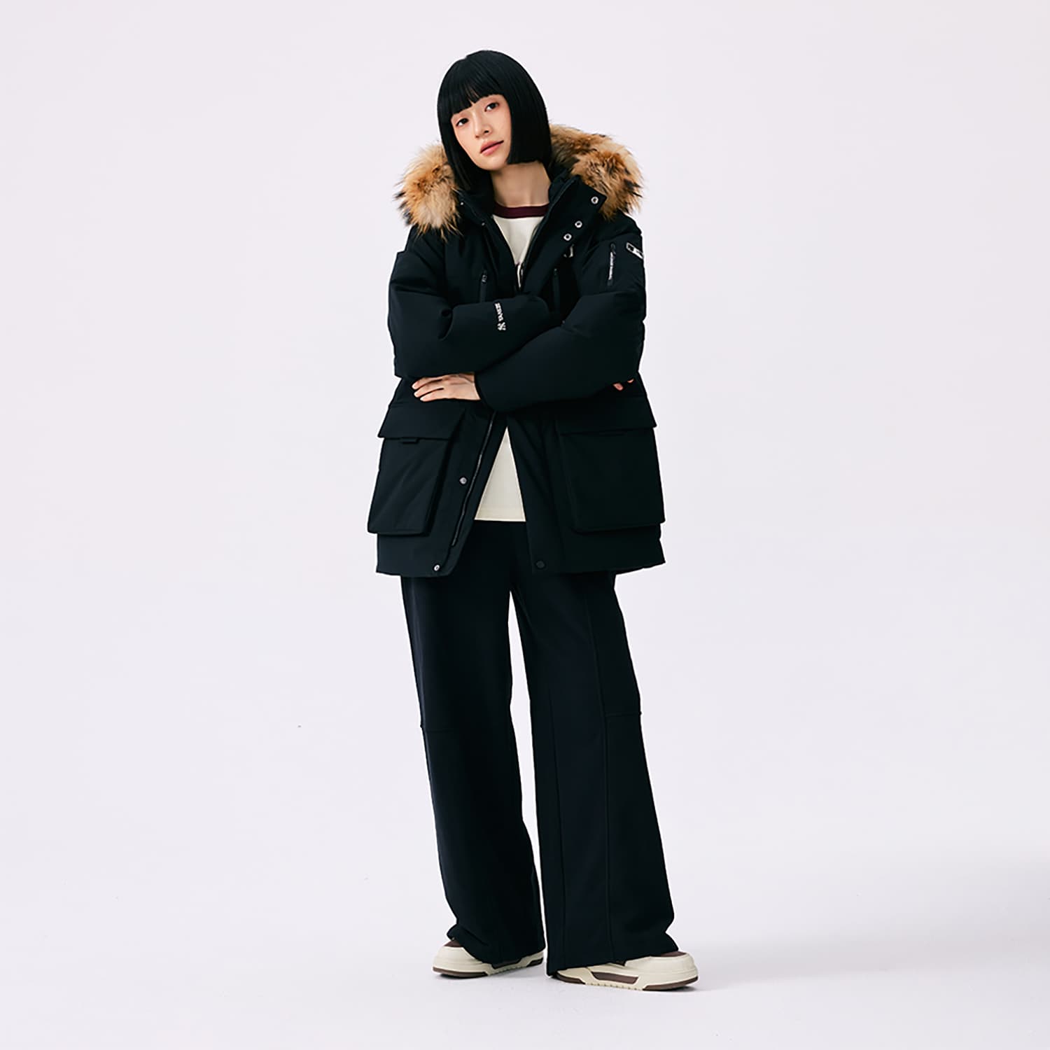 Зимняя куртка MLB New York Yankees Basic Collection FW25 Пуховик Унисекс - изображение 6