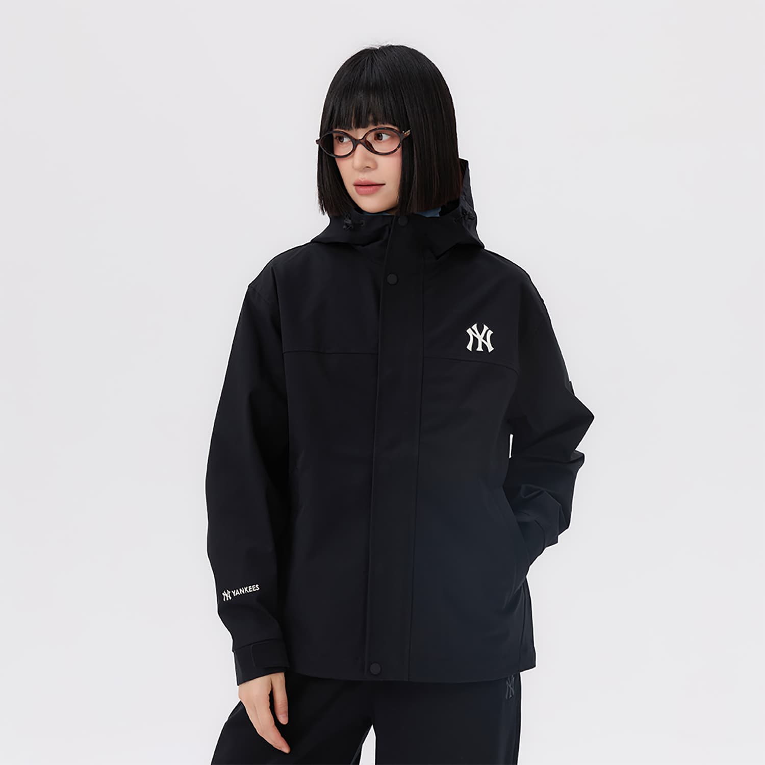 Куртка mlb New York Yankees Basic Collection SS26 Ветрозащитный Куртка Унисекс - изображение 3
