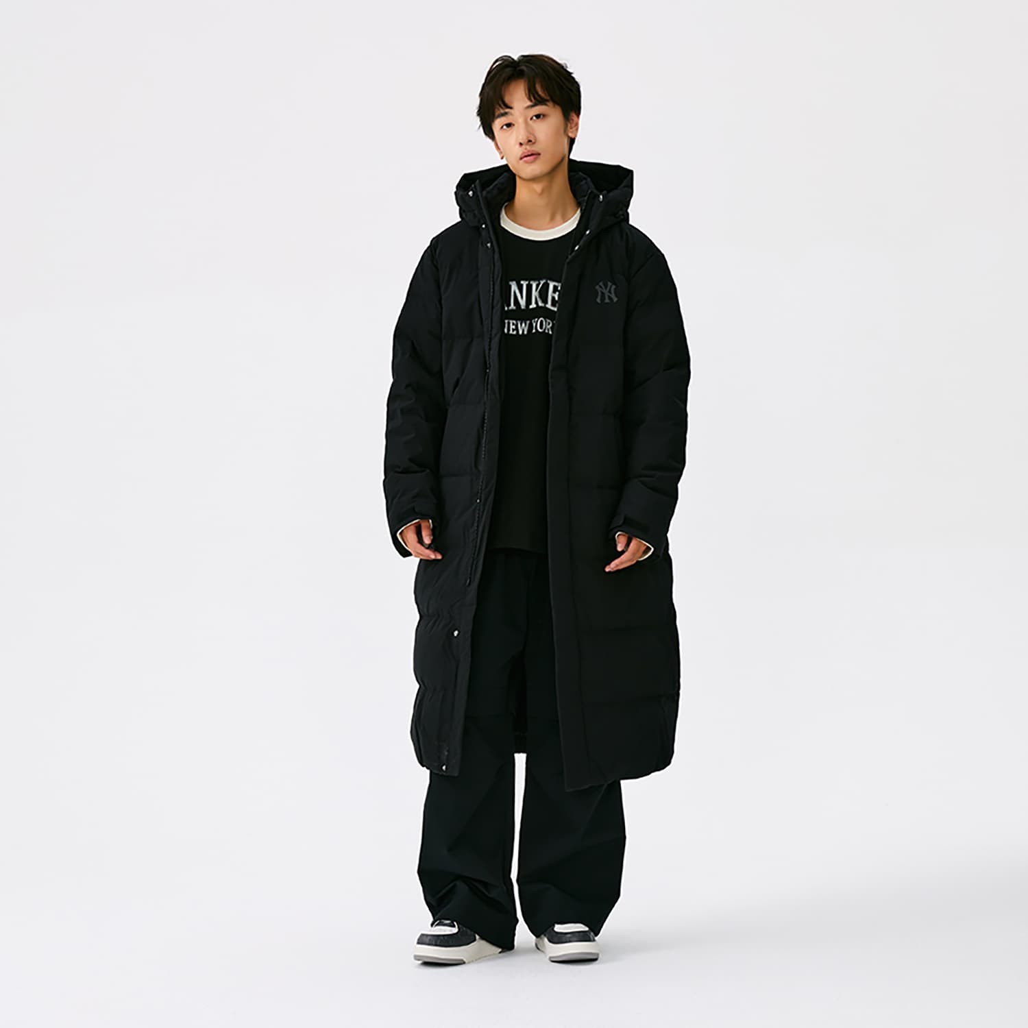 Зимняя куртка MLB New York Yankees Basic Collection FW25 Пуховик Унисекс - изображение 6