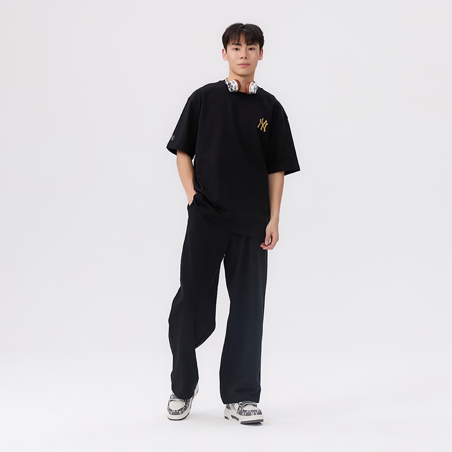 Штаны MLB New York Yankees Basic Collection SS26 Повседневные штаны Унисекс - изображение 4