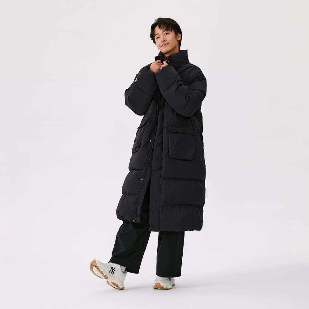Зимняя куртка MLB New York Yankees Basic Collection FW25 Пуховик Унисекс - изображение 6