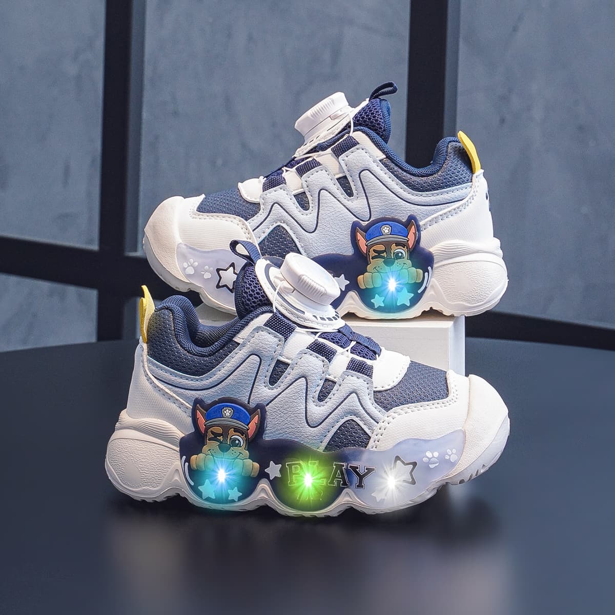 Кроссовки PAW PATROL Синтетическая кожа Анти-КИК Амортизация Устойчивость к истиранию Низкий верх Детская беговая обувь Детская - изображение 6