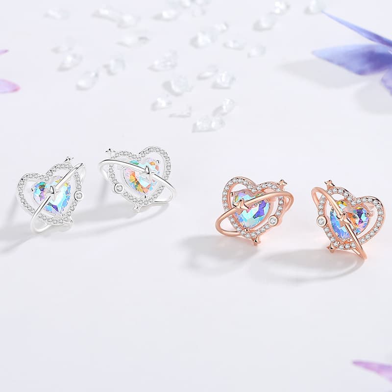 Серьги AITAO ins S925 - изображение 3