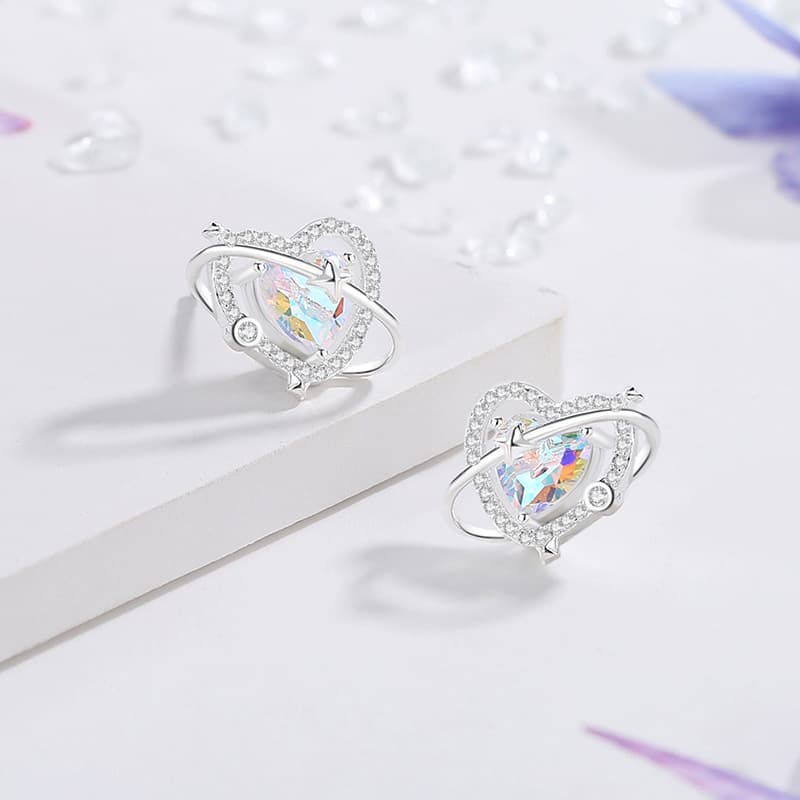 Серьги AITAO ins S925 - изображение 6