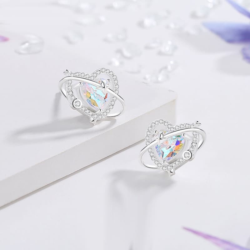 Серьги AITAO ins S925 - изображение 2