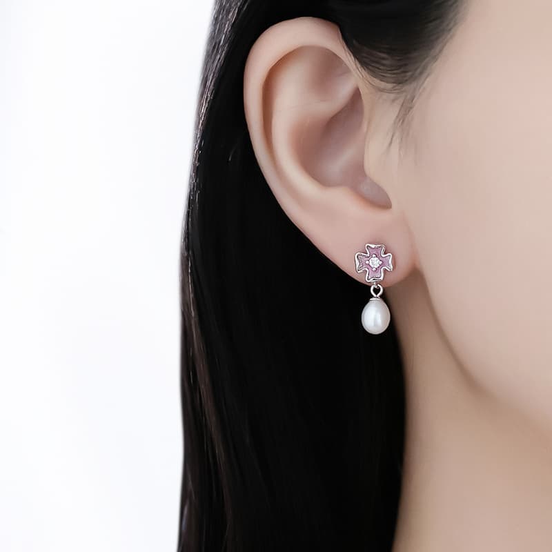 Серьги AITAO ins S999 - изображение 5
