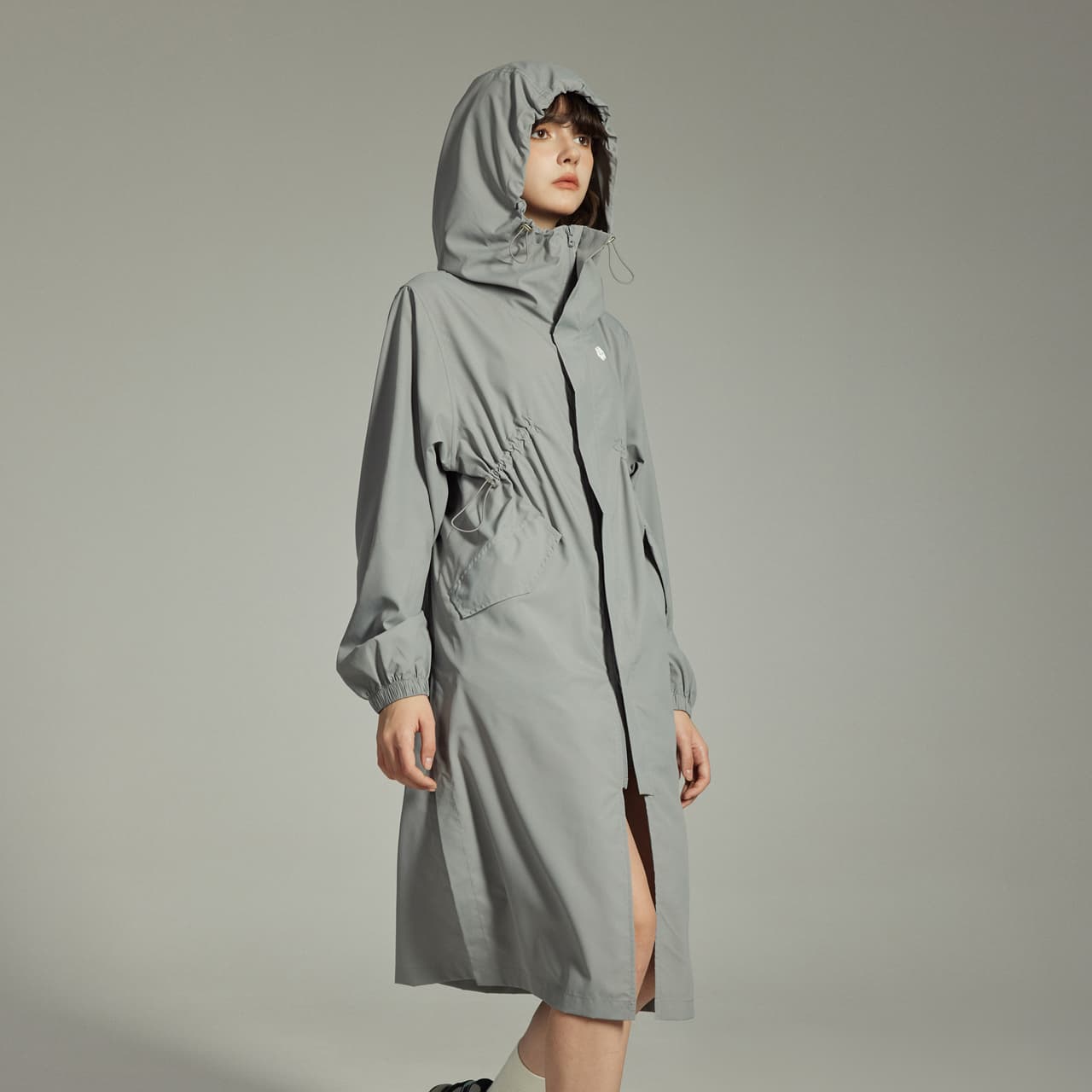 GUUKA Tech Long Coat Grey - изображение 8