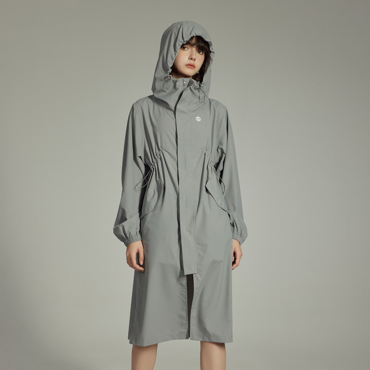 GUUKA Tech Long Coat Grey - изображение 5