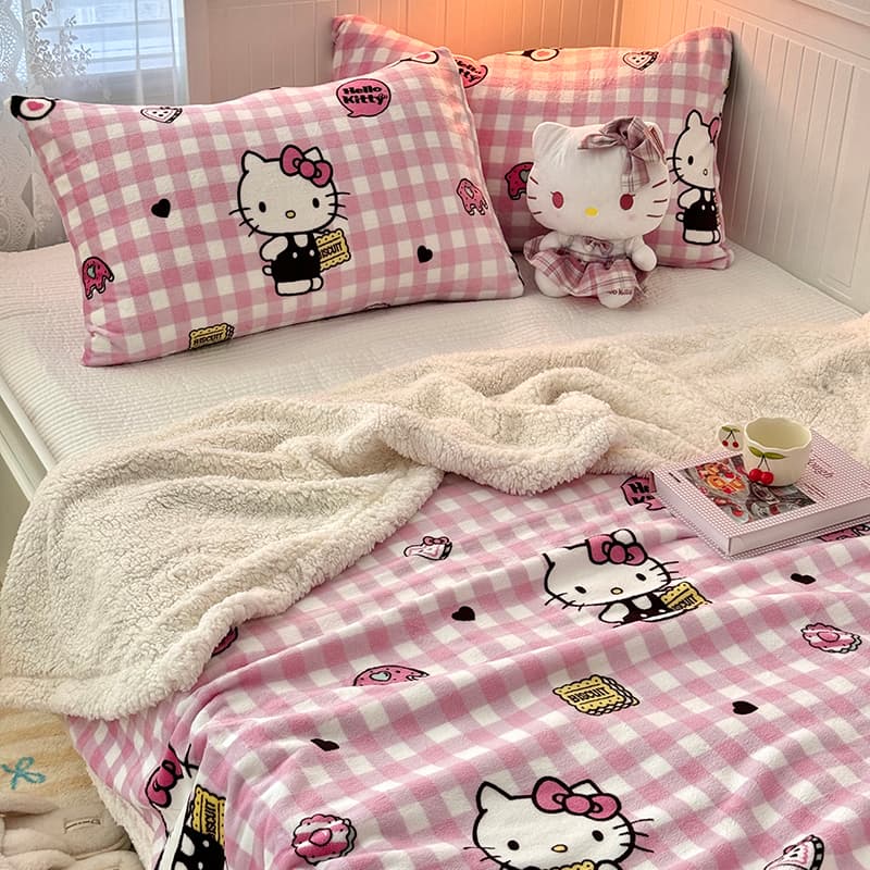 Санрио Hello Kitty My Melody Одеяла Розовый - изображение 2