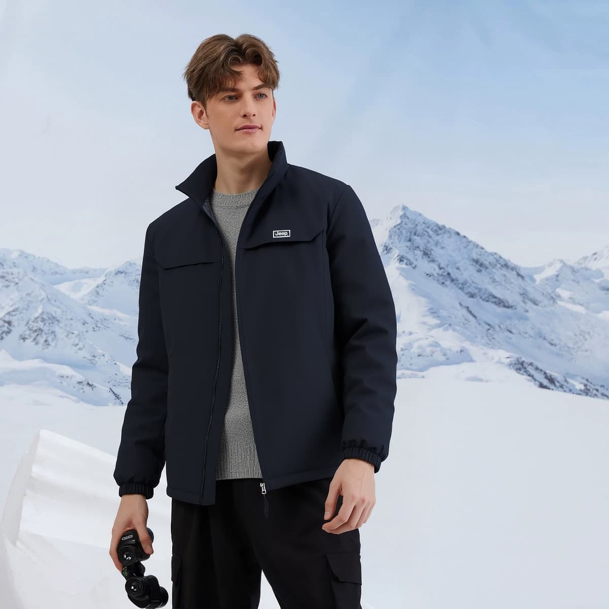 Зимняя куртка пуховик Jeep Outdoor Luxury Collection Пуховик Унисекс - изображение 3