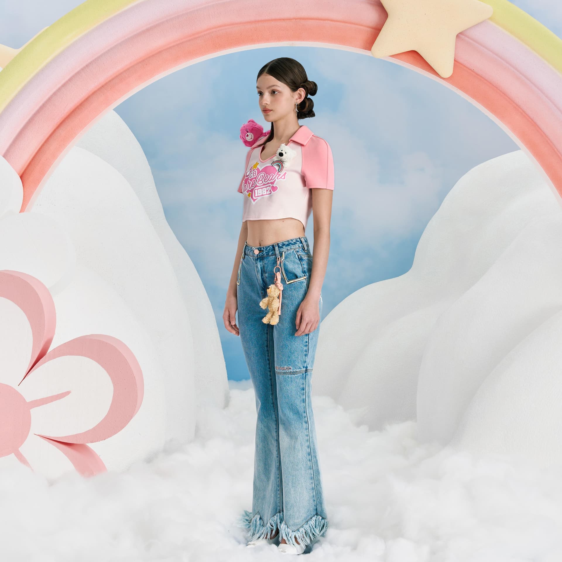 13 DEMARZO x CARE BEARS 23SS T - изображение 4
