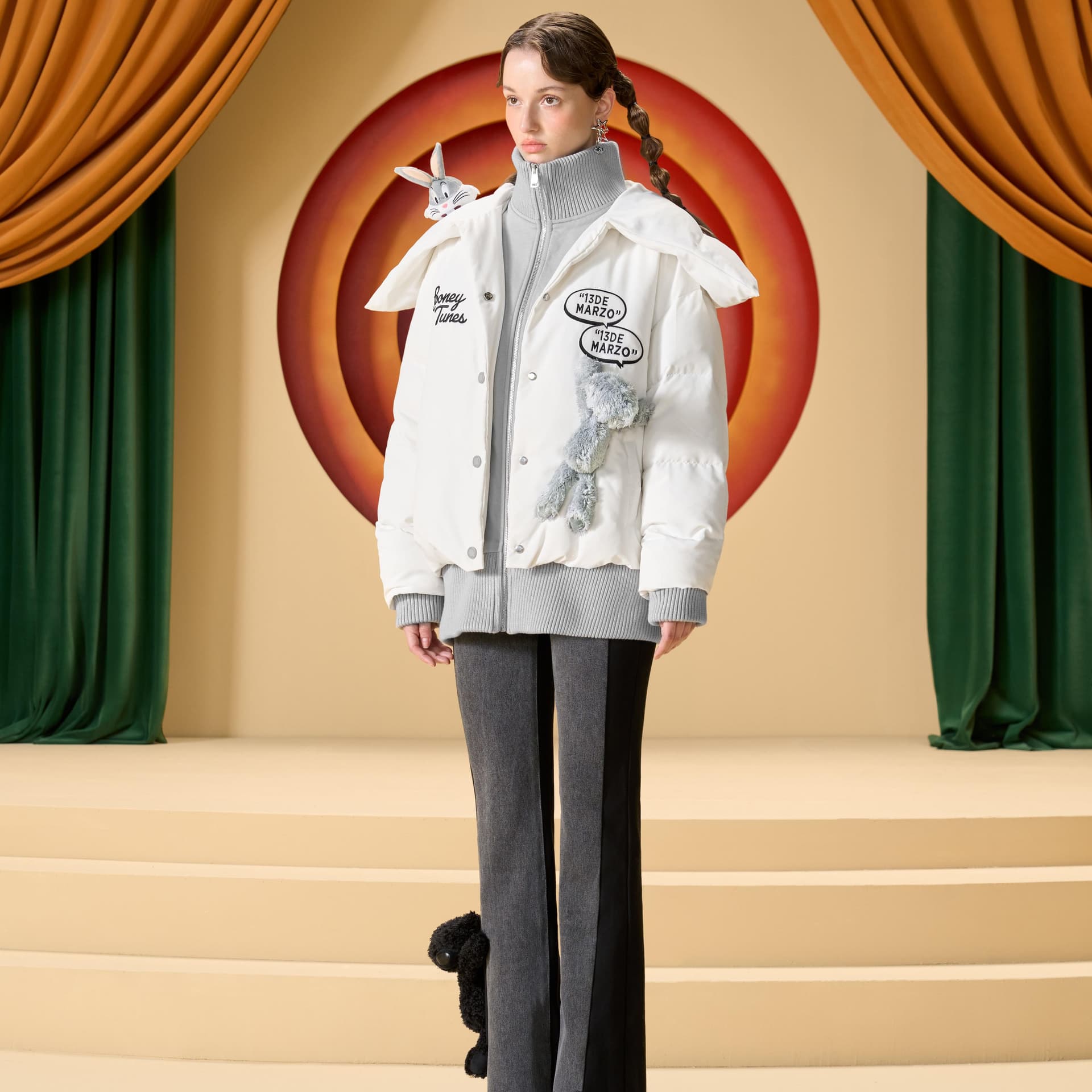 Пуховик 13 DEMARZO 13DEMARZO x LOONEY TUNES - изображение 4