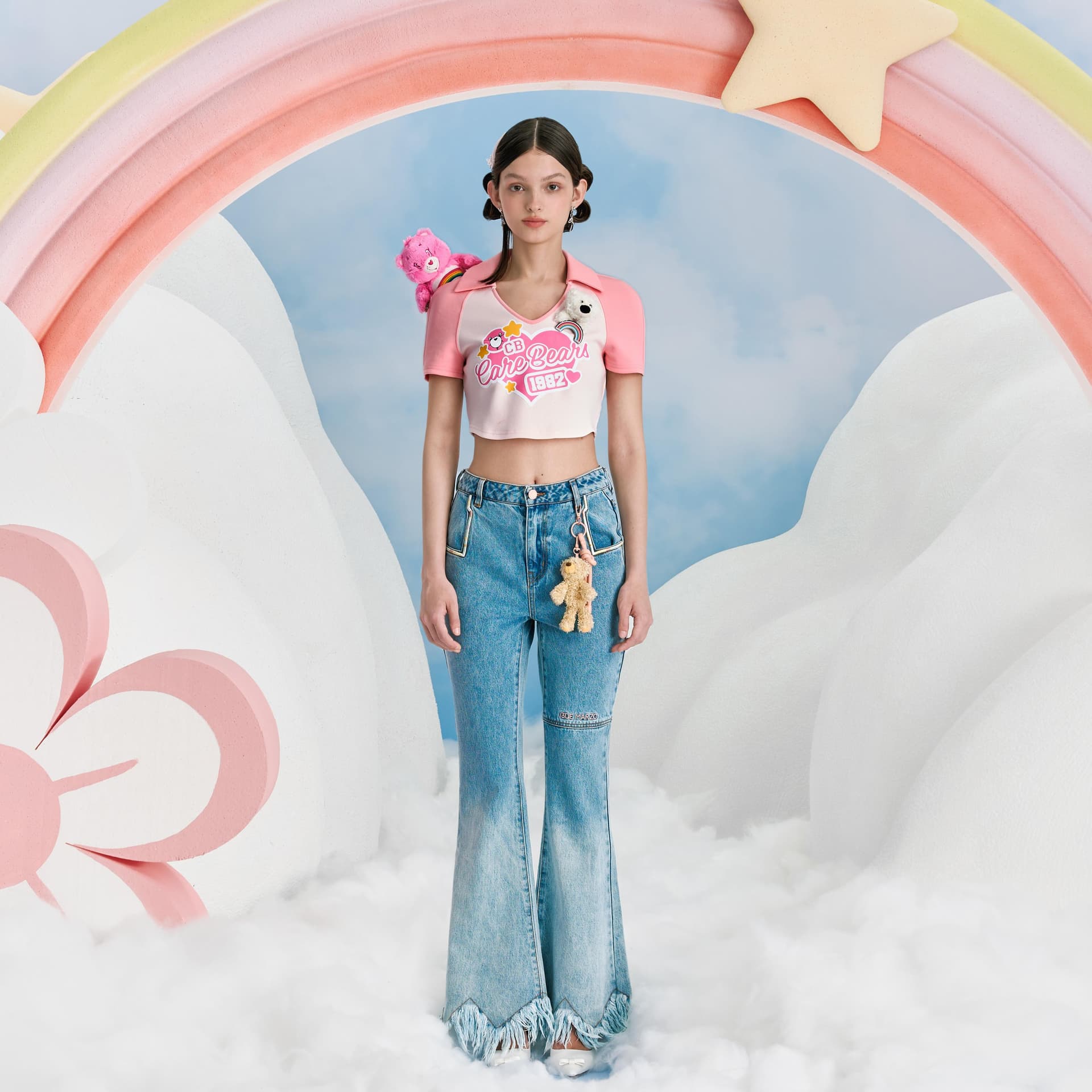 13 DEMARZO x CARE BEARS 23SS T - изображение 3