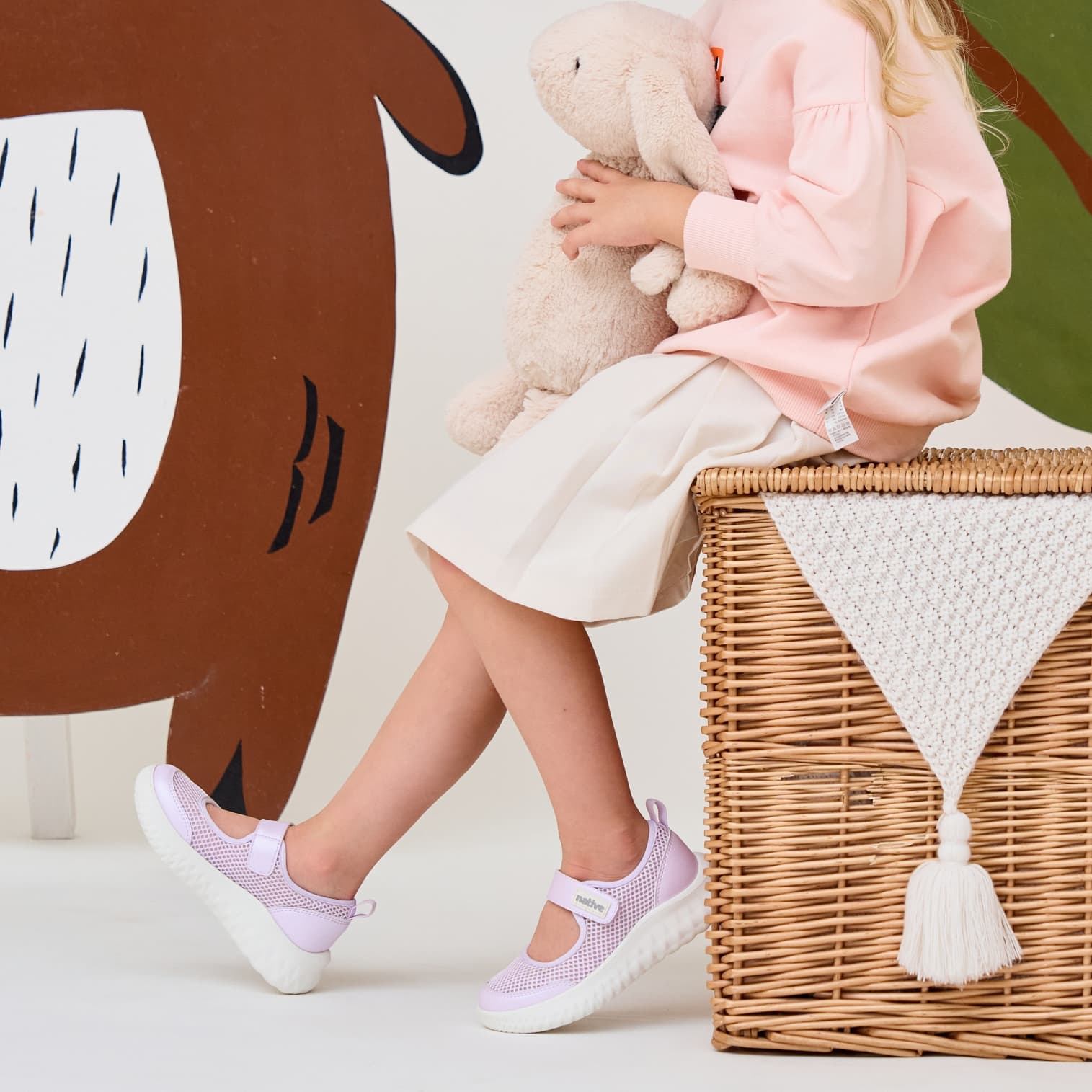 Кроссовки Native Shoes Детская повседневная обувь Low Top Kids - изображение 6