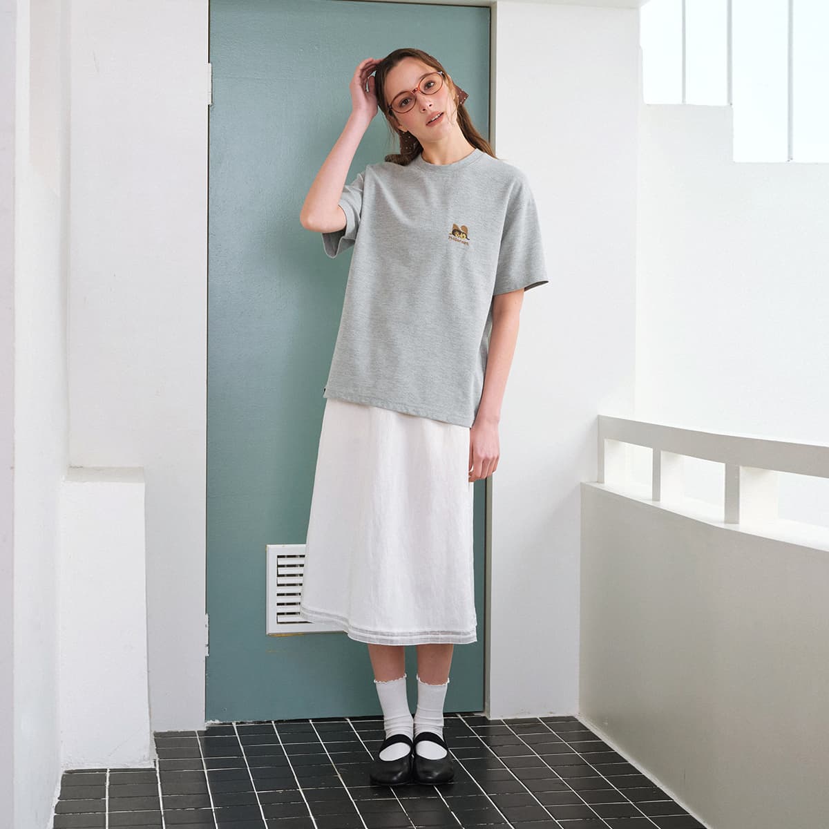 Футболка 714STREET Фотиния Серый Унисекс T-рубашки - изображение 7