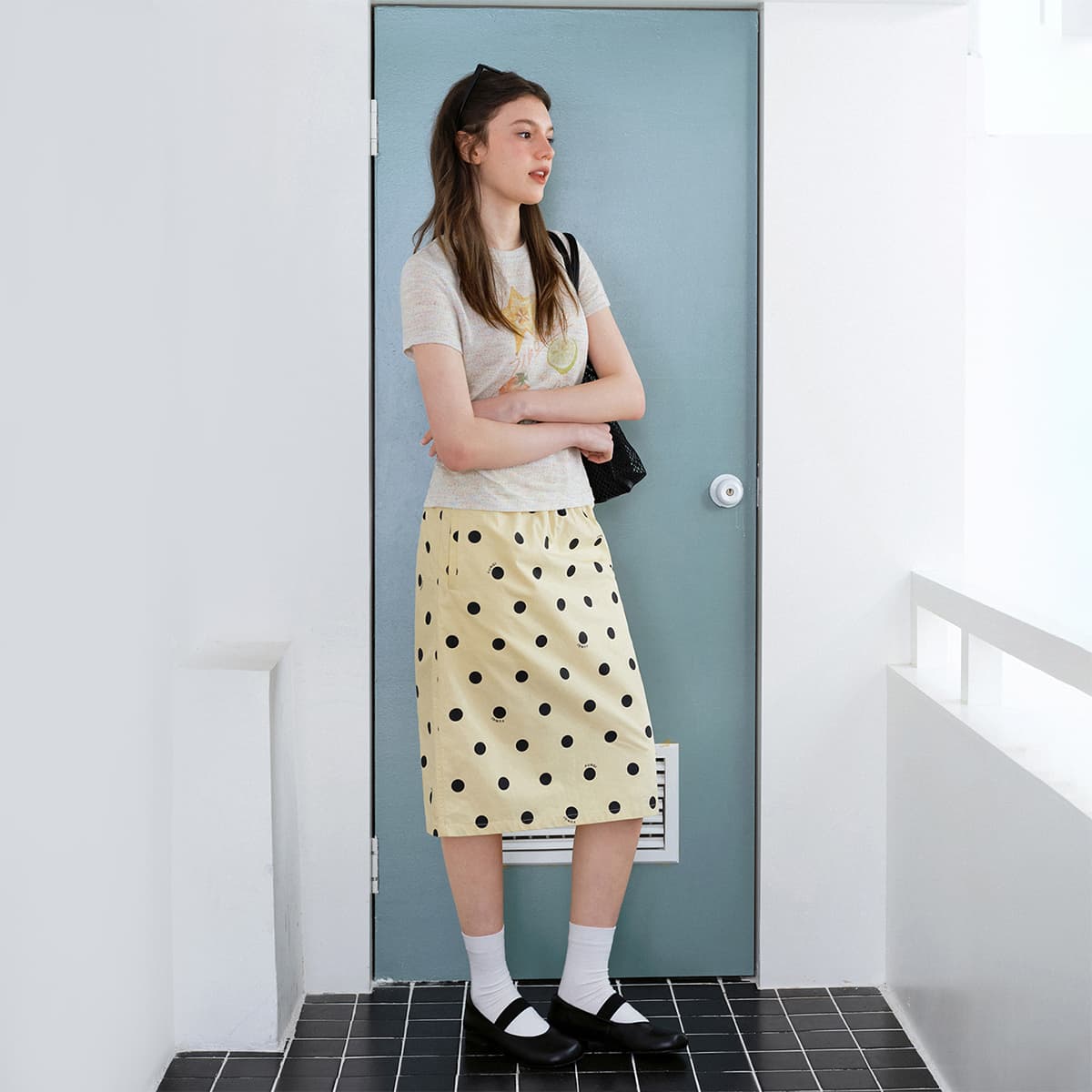 Футболка 714STREET Экрю Heather Женские T-рубашки - изображение 7