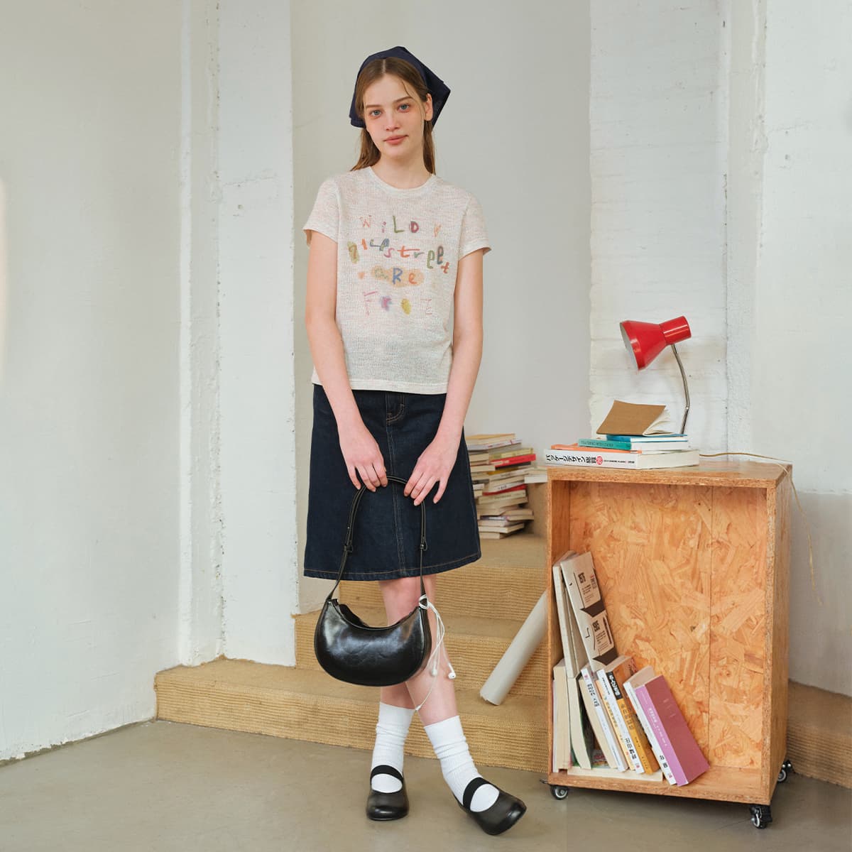 Футболка 714STREET Экрю Heather Женские T-рубашки - изображение 6