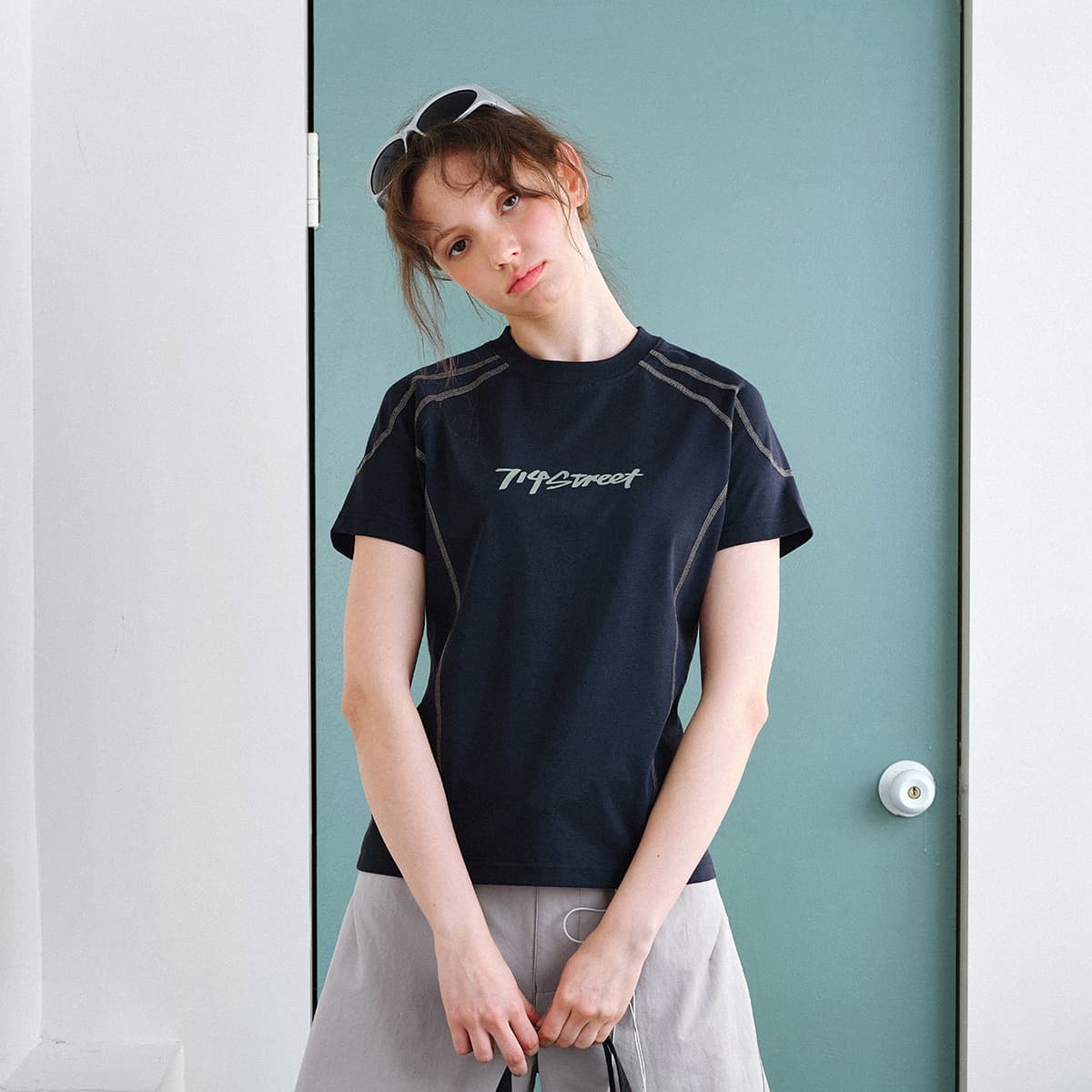 Футболка 714STREET Женские T-рубашки - изображение 5