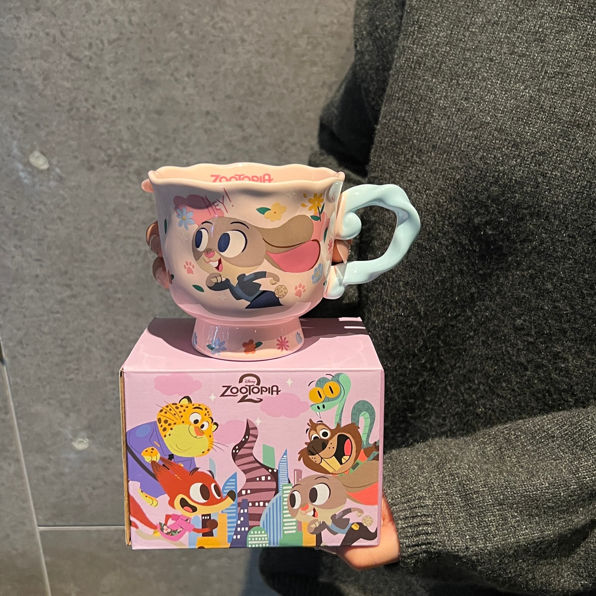 Disney Zootopia Collaboration Джуди Ник Керамическая кружка 350 мл - изображение 11