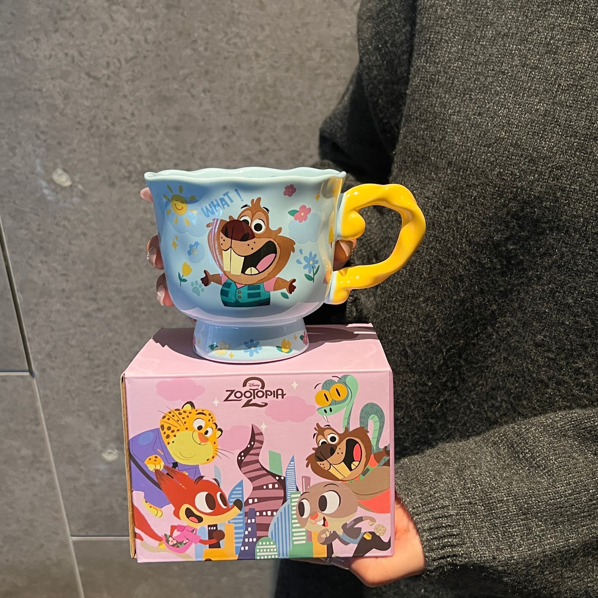 Disney Zootopia Collaboration Джуди Ник Керамическая кружка 350 мл - изображение 19