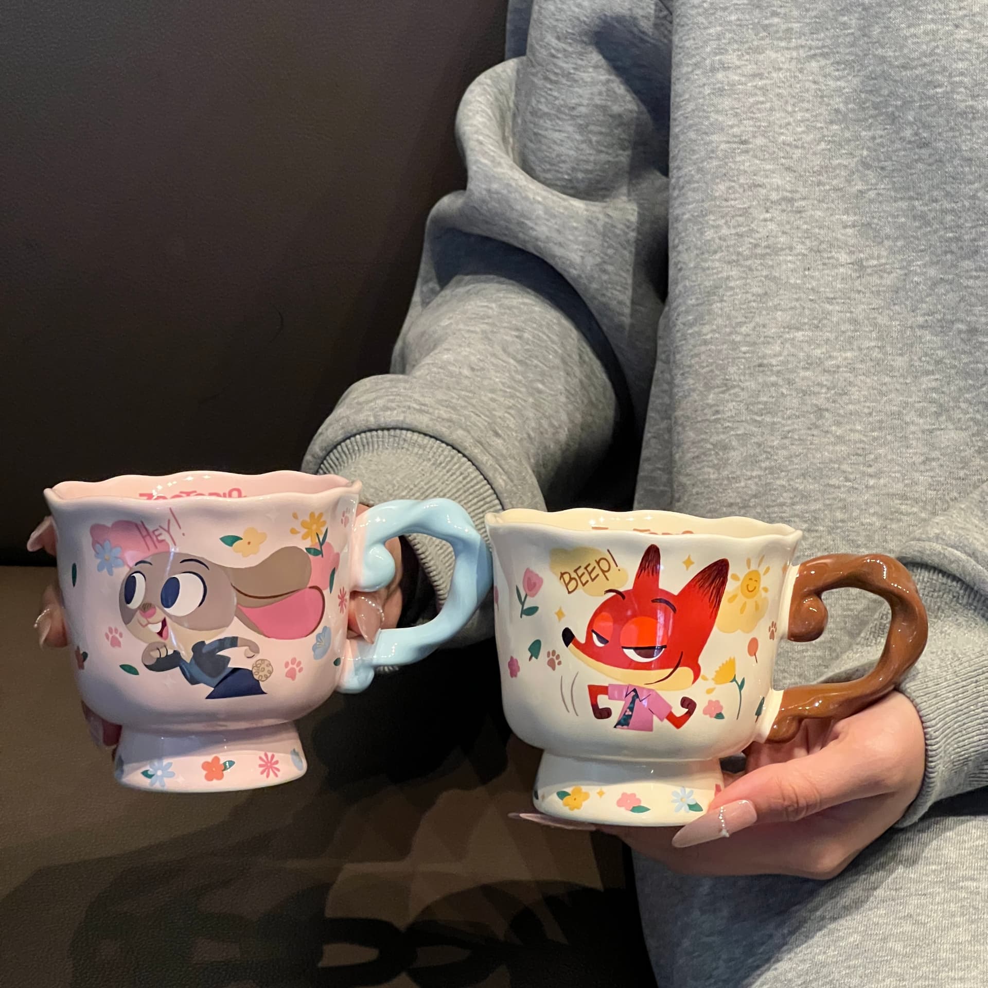 Disney Zootopia Collaboration Джуди Ник Керамическая кружка 350 мл - изображение 23