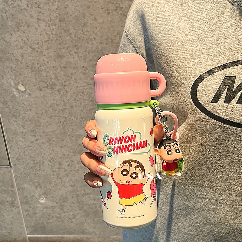 Crayon Shinchan Универсальный Девичий Сердце Термокружка 500 мл - изображение 1