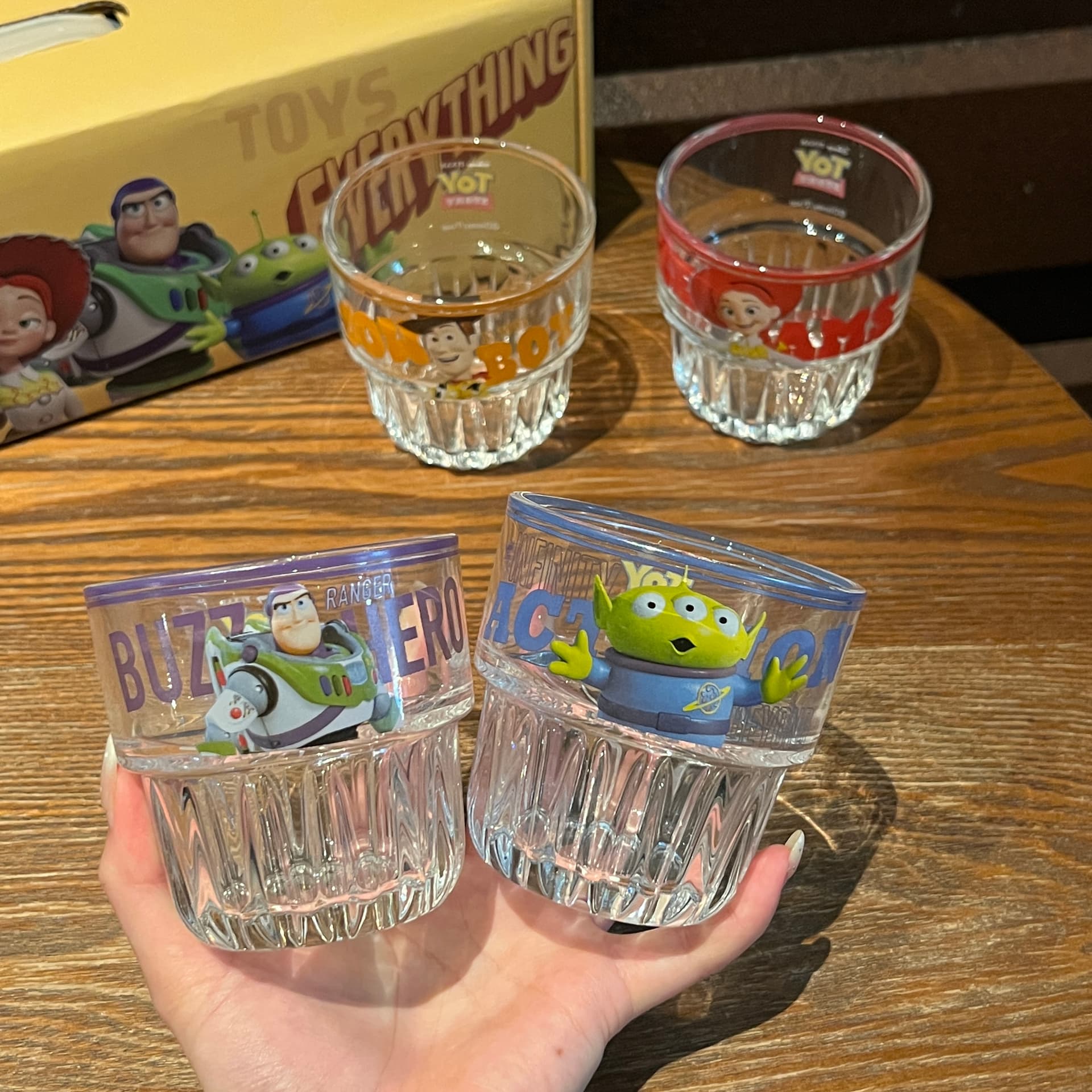 Disney TOY STORY Животные Команда Коллаборация Стеклянный Подстаканник 250 мл - изображение 6