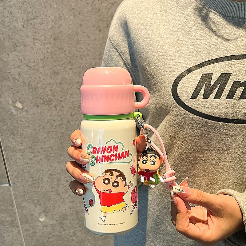 Crayon Shinchan Универсальный Девичий Сердце Термокружка 500 мл - изображение 2