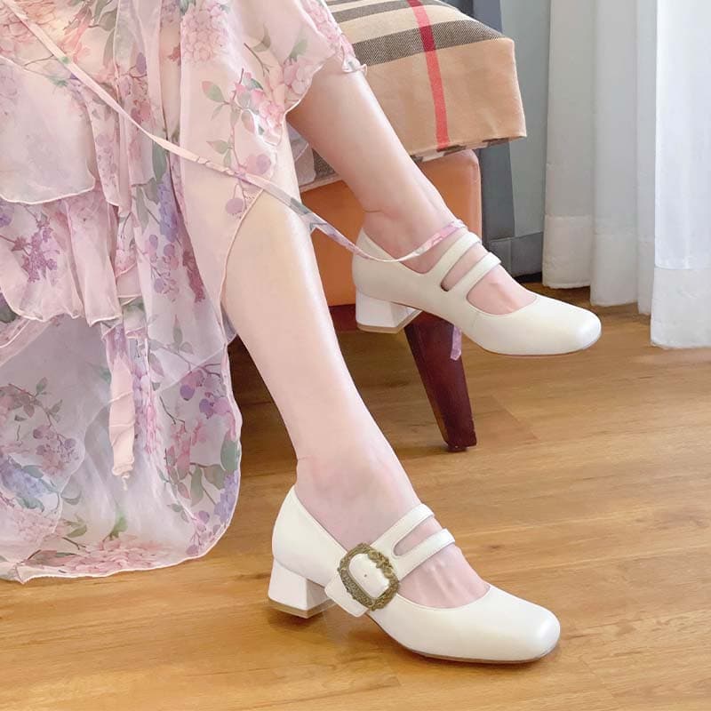 Gardenia Fille Mary Jane Vintage Heel - изображение 7